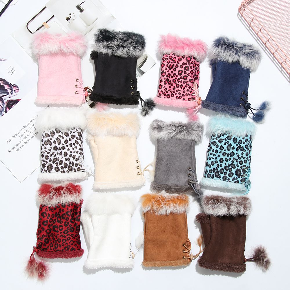 Leather Work Winter Gloves - 1 paio di guanti per capelli