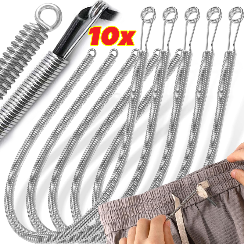 Waxed Thread Linen - 1/10 pz. Aghi elastici per infilare
