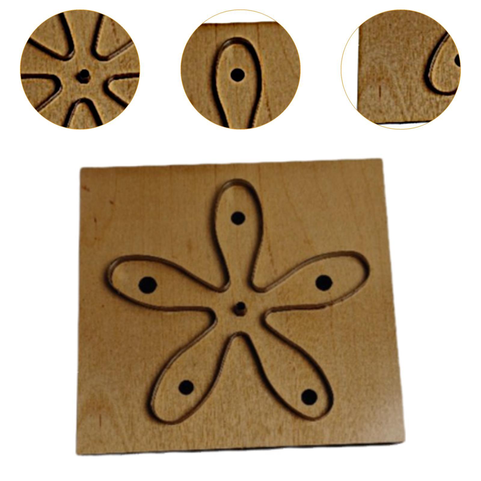 Leatherwork Free Patterns - Set di Stampi in Legno e