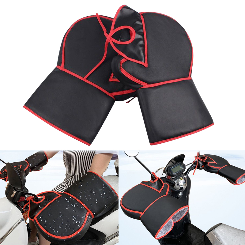 Leather Work Winter Gloves - Guanti da manubrio per moto invernali