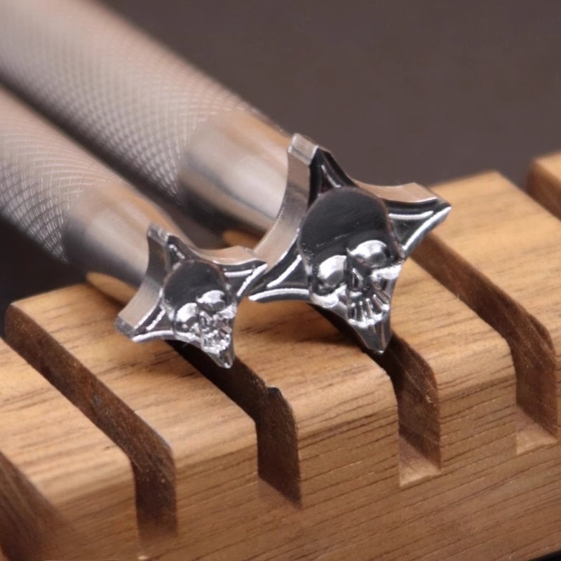 Leatherwork Embossing - Timbro per intaglio in pelle con