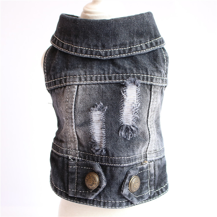 Leather Work Vest - Vestiti per animali domestici all'ingrosso Moda
