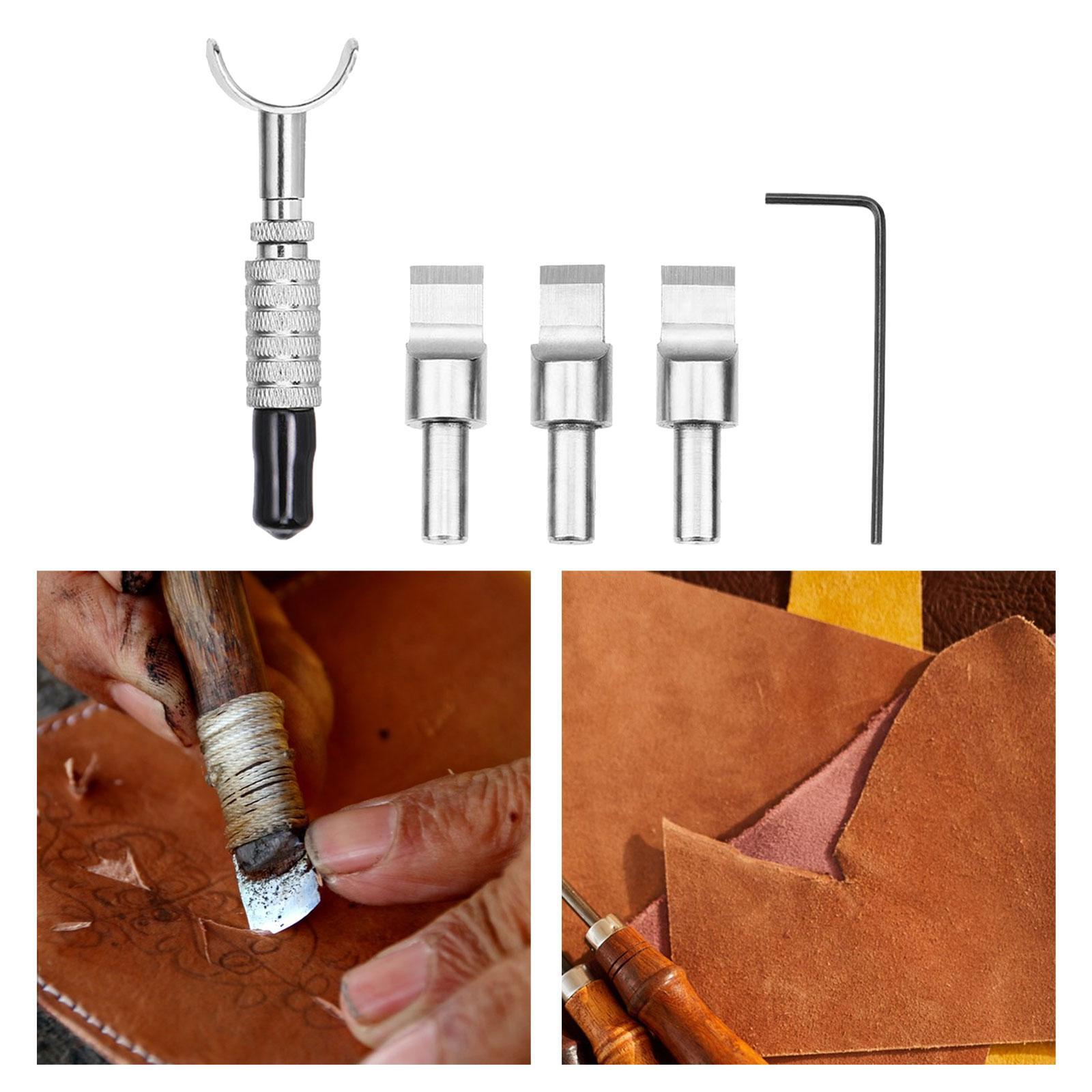Leather Work In Art - Kit di Utensili Rotanti per Incisione