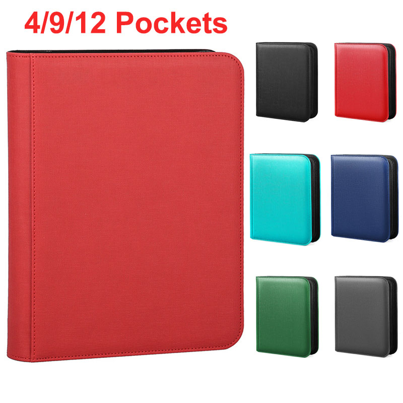 Leather Work Folder - Album in Pelle per Carte Collezionabili