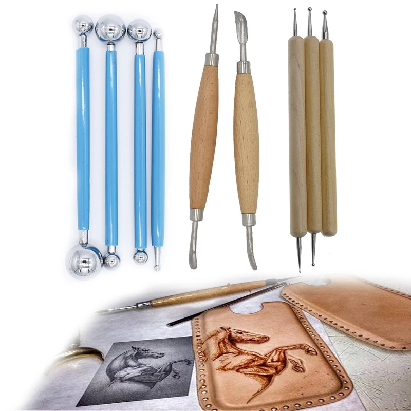 Leather Work In Art - Strumento per speleologia in pelle punto