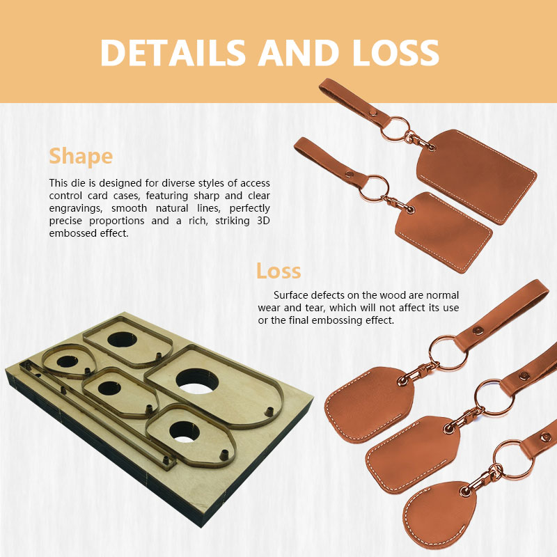 Leatherwork Embossing - Strumento per timbratura manuale fai-da-te per