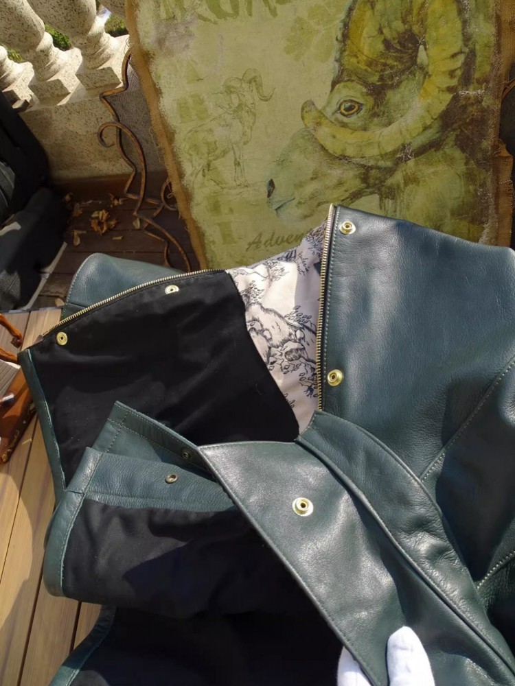 Giacca da uomo in vera pelle d - Leather Work Jacket Mens recensione e prezzo