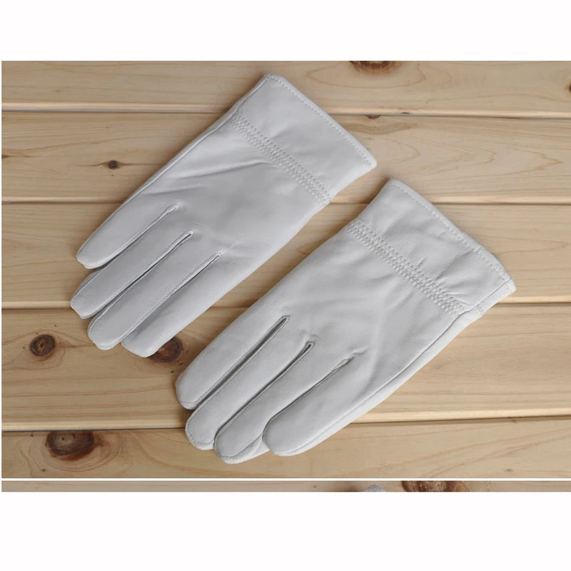 Guanti bianchi in vera pelle i - Leather Work Winter Gloves recensione e prezzo