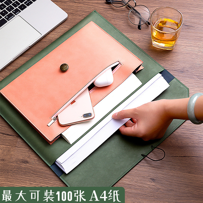 Borsa per documenti in pelle B - Leather Work Folder recensione e prezzo