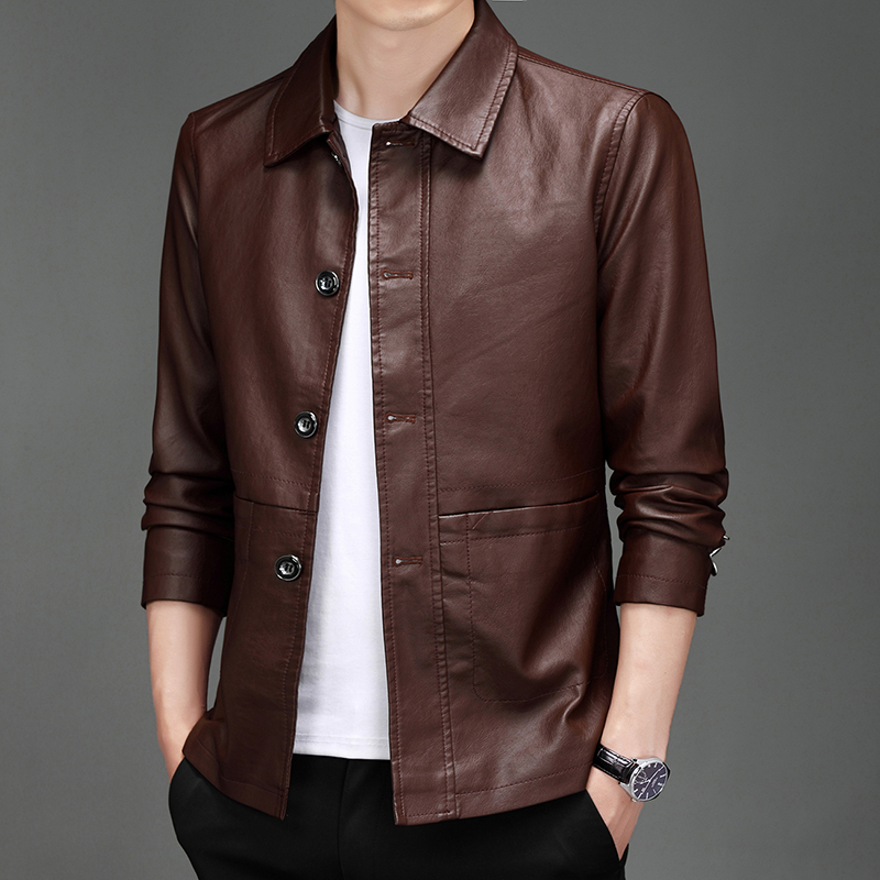 Nuova Giacca in Pelle da Uomo  - Leather Work Jacket Mens recensione e prezzo