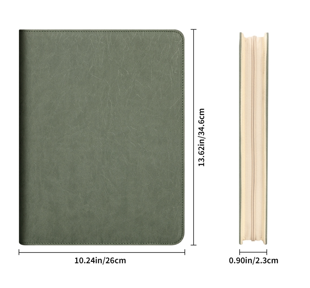 Nuova cartella padfolio A4 con - Leather Work Folder recensione e prezzo