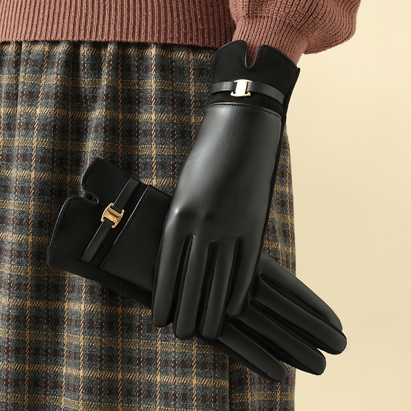 1 paio di guanti da donna inve - Leather Work Winter Gloves recensione e prezzo