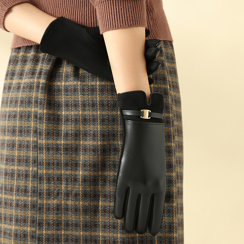 1 paio di guanti da donna inve - Leather Work Winter Gloves recensione e prezzo