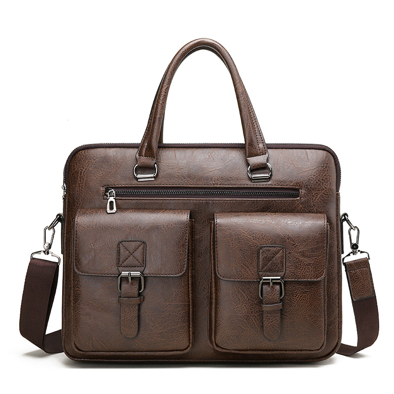 Borsa da uomo d'affari di marc - Leather Work Handbag recensione e prezzo