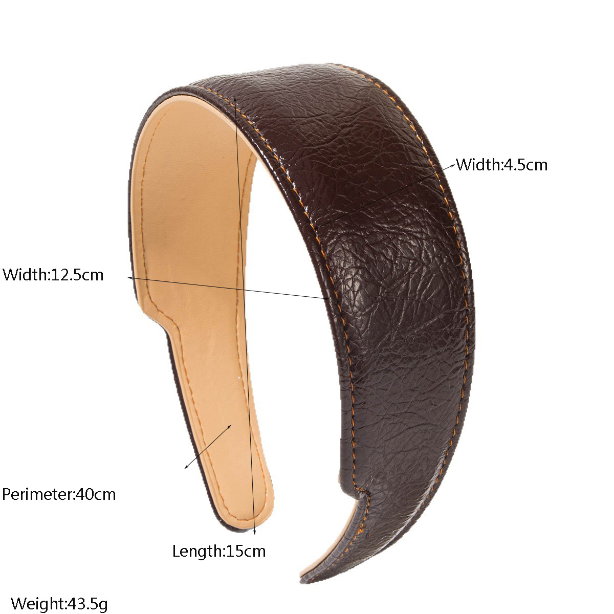 Elegante fascia per capelli in - Leatherwork Pony recensione e prezzo