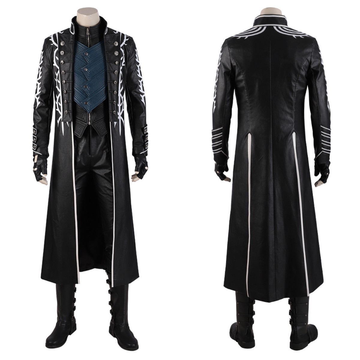 Costume Cosplay Vergil di DMC  - Leather Work Vest recensione e prezzo