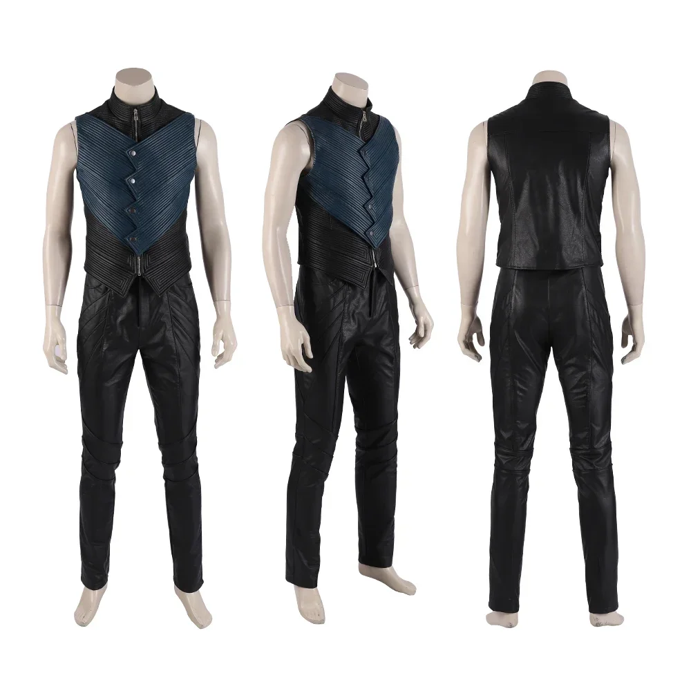 Costume Cosplay Vergil di DMC  - Leather Work Vest recensione e prezzo