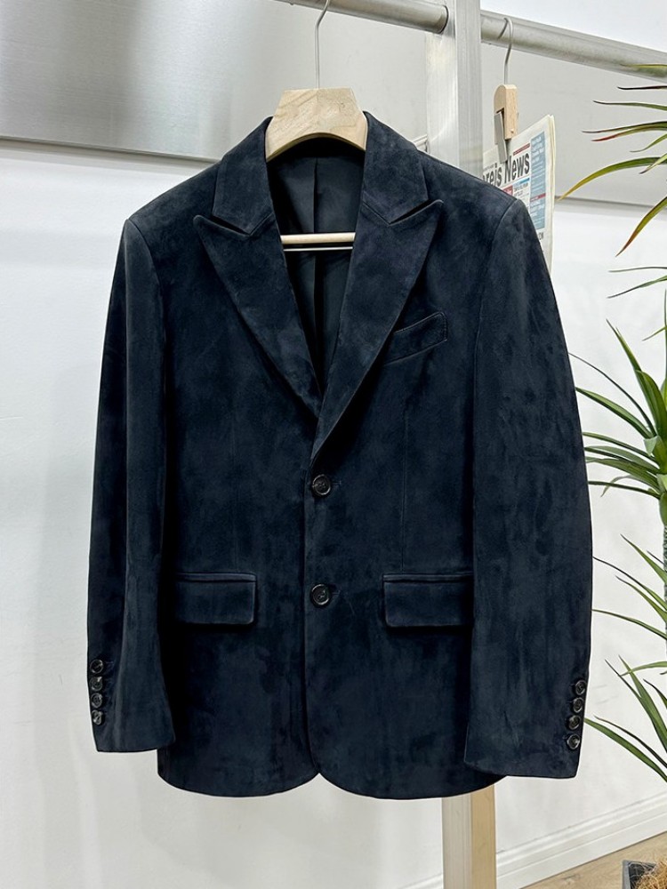 Giacca Elegante in Pelle Scamo - Leather Work Jacket Mens recensione e prezzo