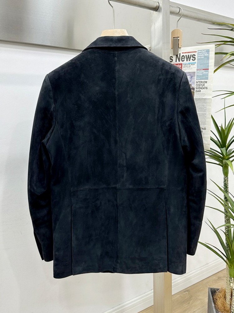 Giacca Elegante in Pelle Scamo - Leather Work Jacket Mens recensione e prezzo