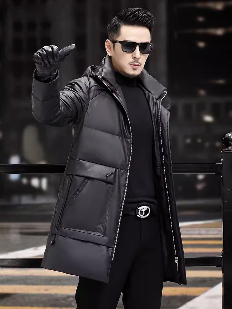 Cappotto invernale da uomo in  - Leather Work Jacket Mens recensione e prezzo