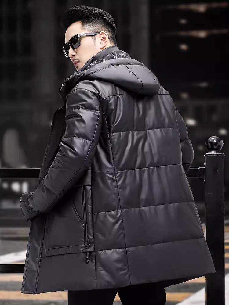 Cappotto invernale da uomo in  - Leather Work Jacket Mens recensione e prezzo