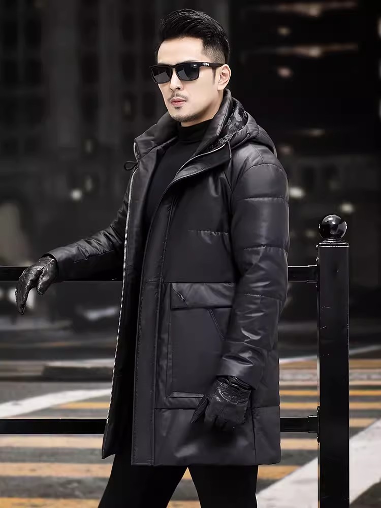 Cappotto invernale da uomo in  - Leather Work Jacket Mens recensione e prezzo