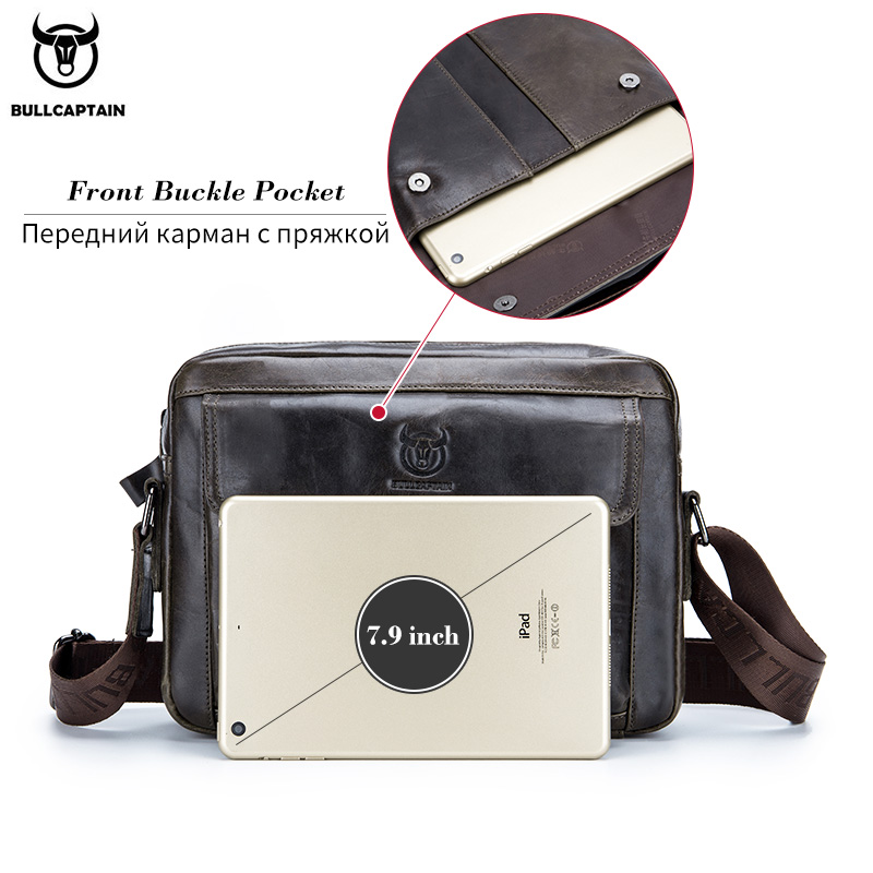 BULLCAPTAIN Borsa a tracolla d - Leather Work Handbag recensione e prezzo