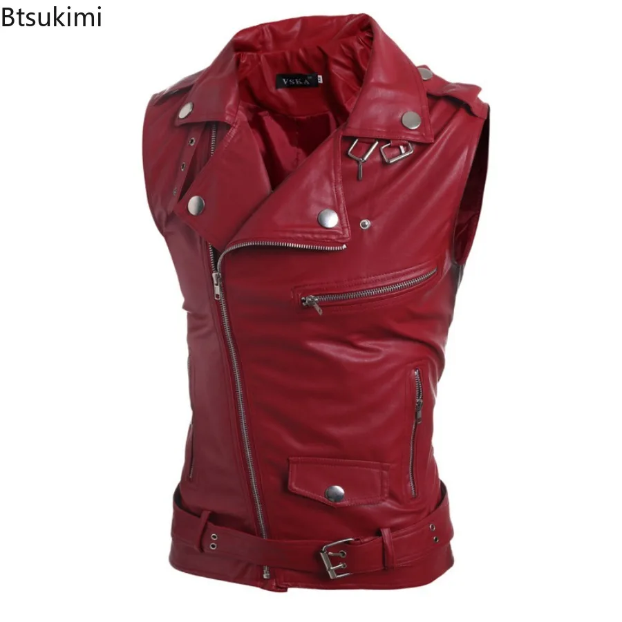 Gilet in Pelle PU Casual da Uo - Leather Work Vest recensione e prezzo