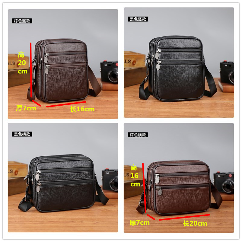 Borsa a Tracolla da Uomo in Ve - Leather Work Handbag recensione e prezzo