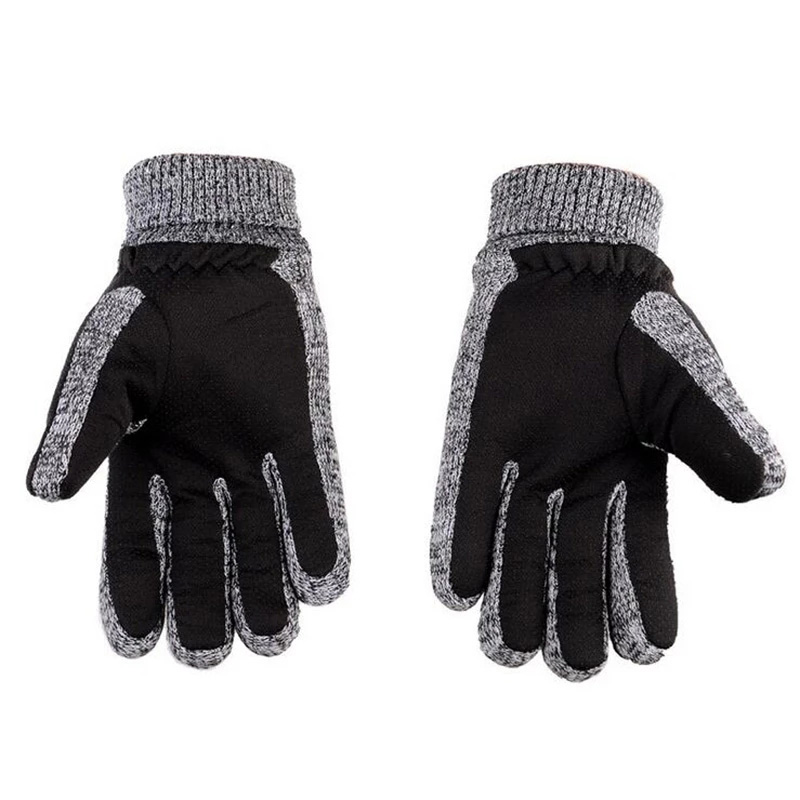 Guanti di lana lavorati a magl - Leather Work Winter Gloves recensione e prezzo
