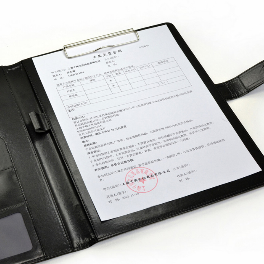 Cartella per conferenze A4 Car - Leather Work Folder recensione e prezzo