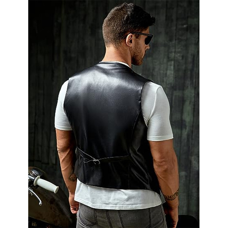 Nuovo gilet da uomo in pelle s - Leather Work Vest recensione e prezzo