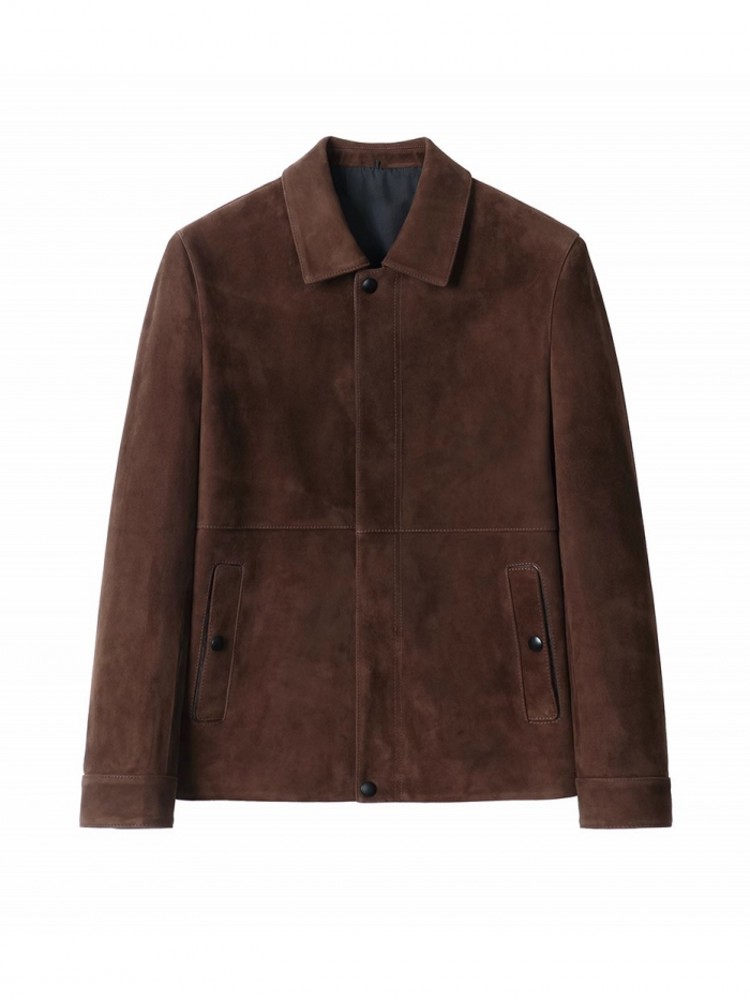 Giacca in vera pelle scamoscia - Leather Work Jacket Mens recensione e prezzo