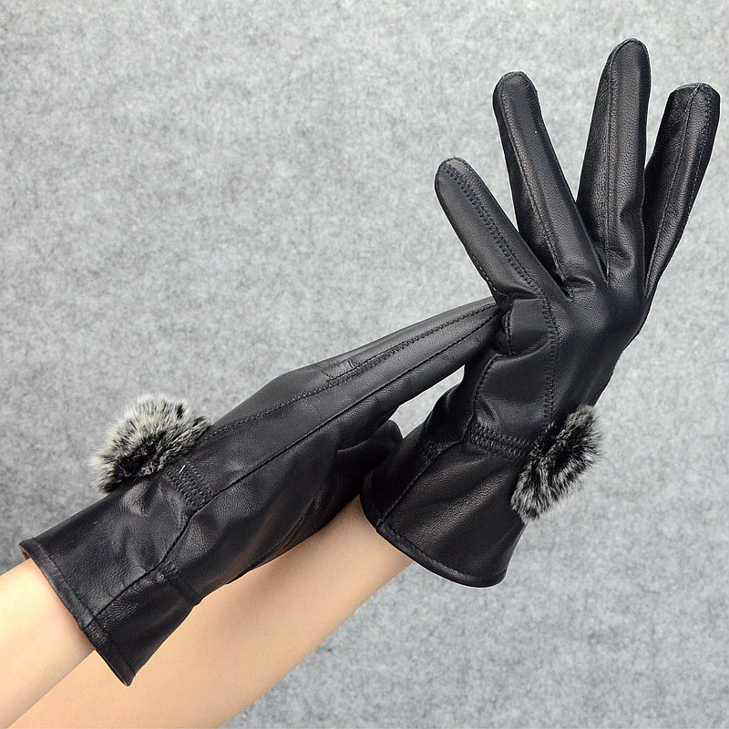 Delle donne di Inverno Genuino - Leather Work Winter Gloves recensione e prezzo