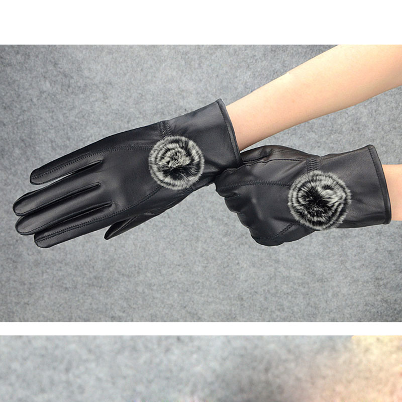 Delle donne di Inverno Genuino - Leather Work Winter Gloves recensione e prezzo