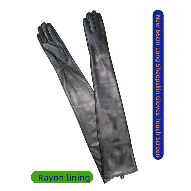 Guanti Lunghi in Pelle di Peco - Leather Work Winter Gloves recensione e prezzo
