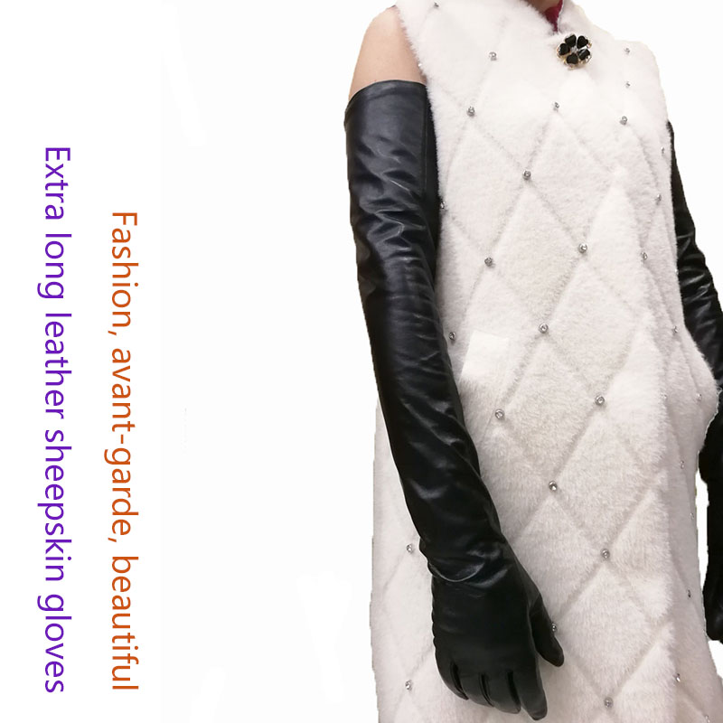Guanti Lunghi in Pelle di Peco - Leather Work Winter Gloves recensione e prezzo