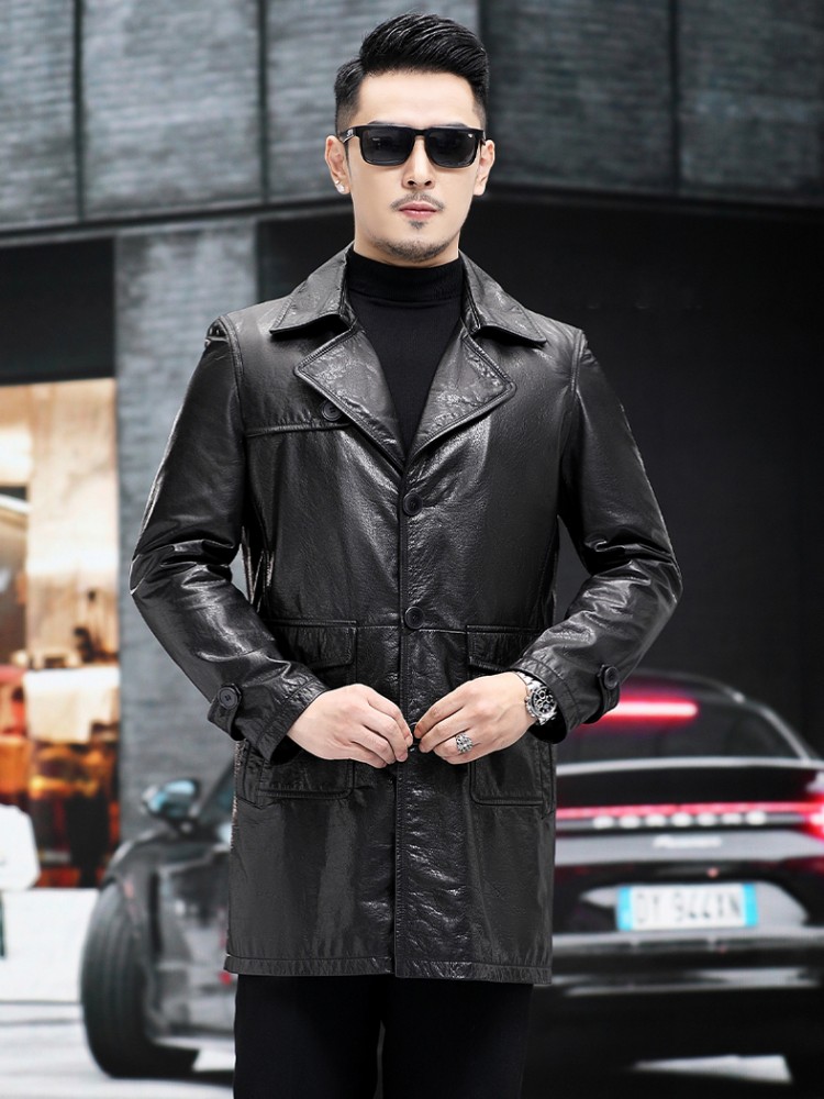 Giacca da uomo d'affari di lus - Leather Work Jacket Mens recensione e prezzo