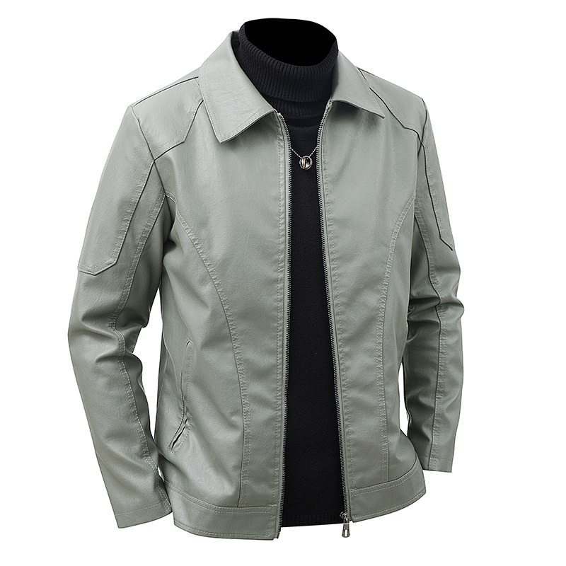 Giacca in Pelle con Colletto p - Leather Work Jacket Mens recensione e prezzo