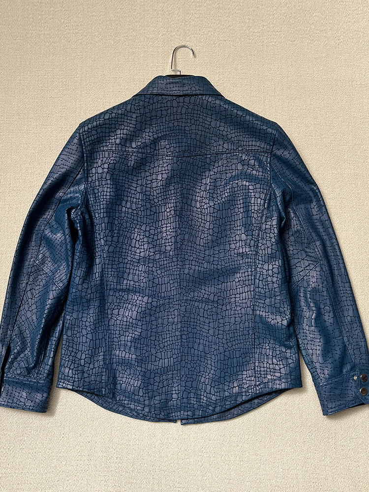 Giacca da Uomo in Vera Pelle d - Leather Work Jacket Mens recensione e prezzo