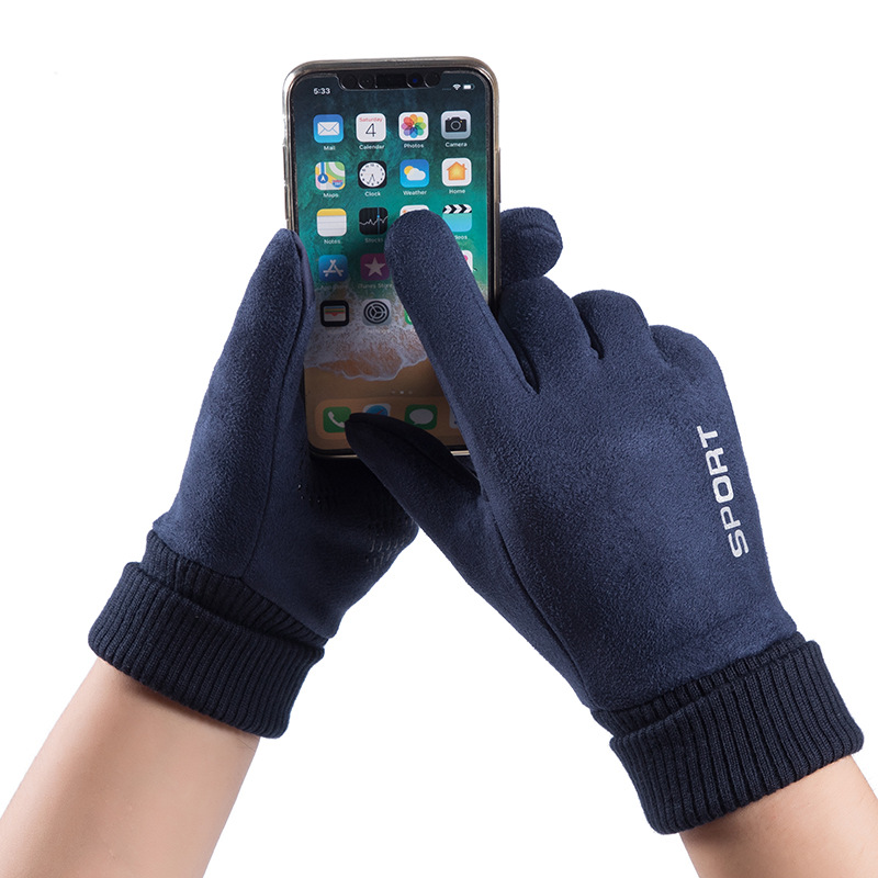 Uomo inverno pelle scamosciata - Leather Work Winter Gloves recensione e prezzo