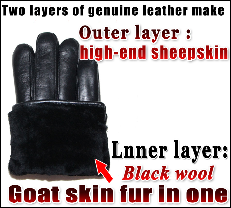 Pelle di daino da uomo e da do - Leather Work Winter Gloves recensione e prezzo