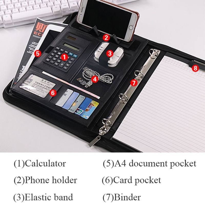 1 Pezzo Cartella Portadocument - Leather Work Folder recensione e prezzo
