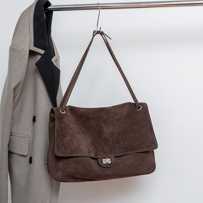 Borsa a Spalla in Vera Pelle S - Leather Work Handbag recensione e prezzo