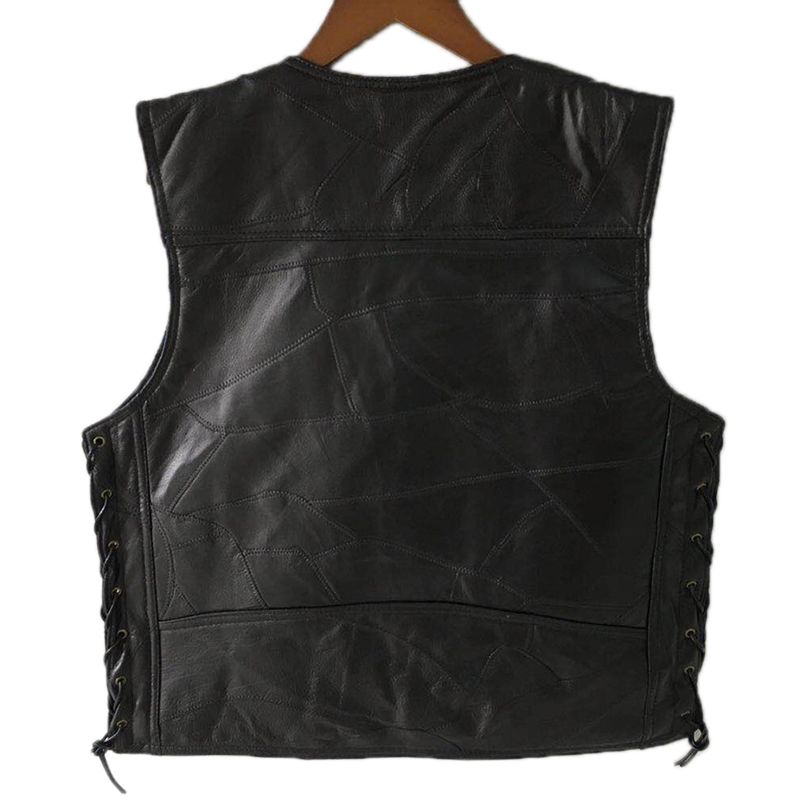 2020 gilet da moto in pelle ne - Leather Work Vest recensione e prezzo