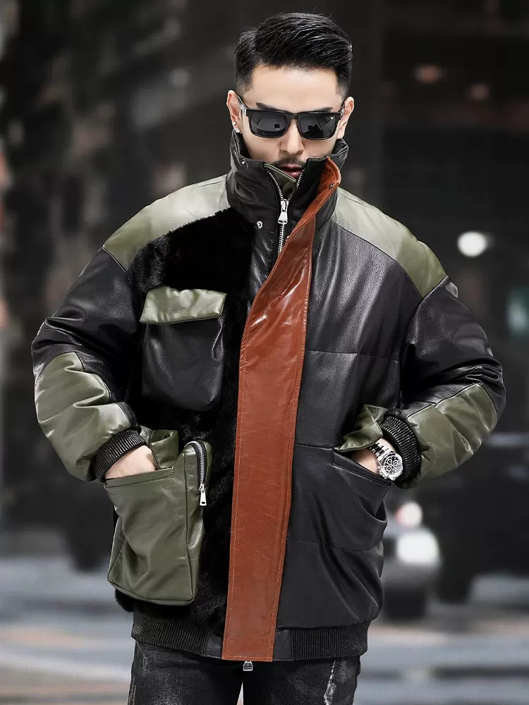 Piumino da lavoro con tasche g - Leather Work Jacket Mens recensione e prezzo