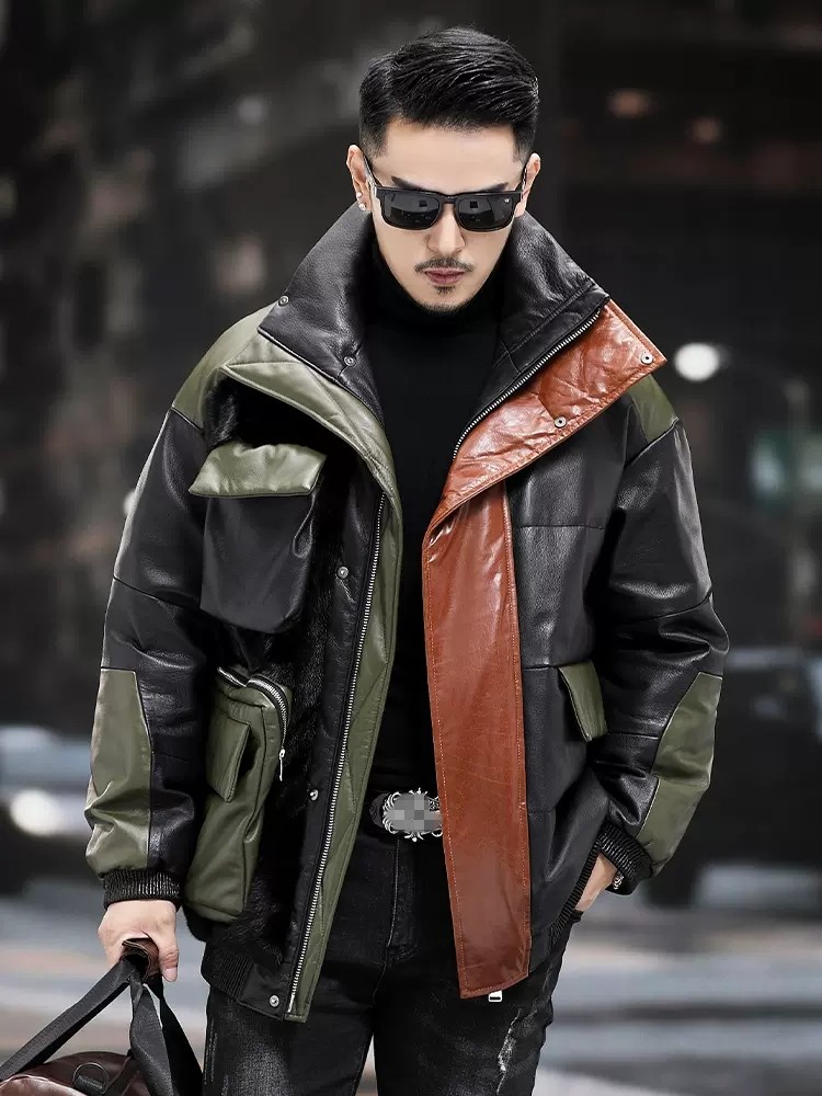 Piumino da lavoro con tasche g - Leather Work Jacket Mens recensione e prezzo