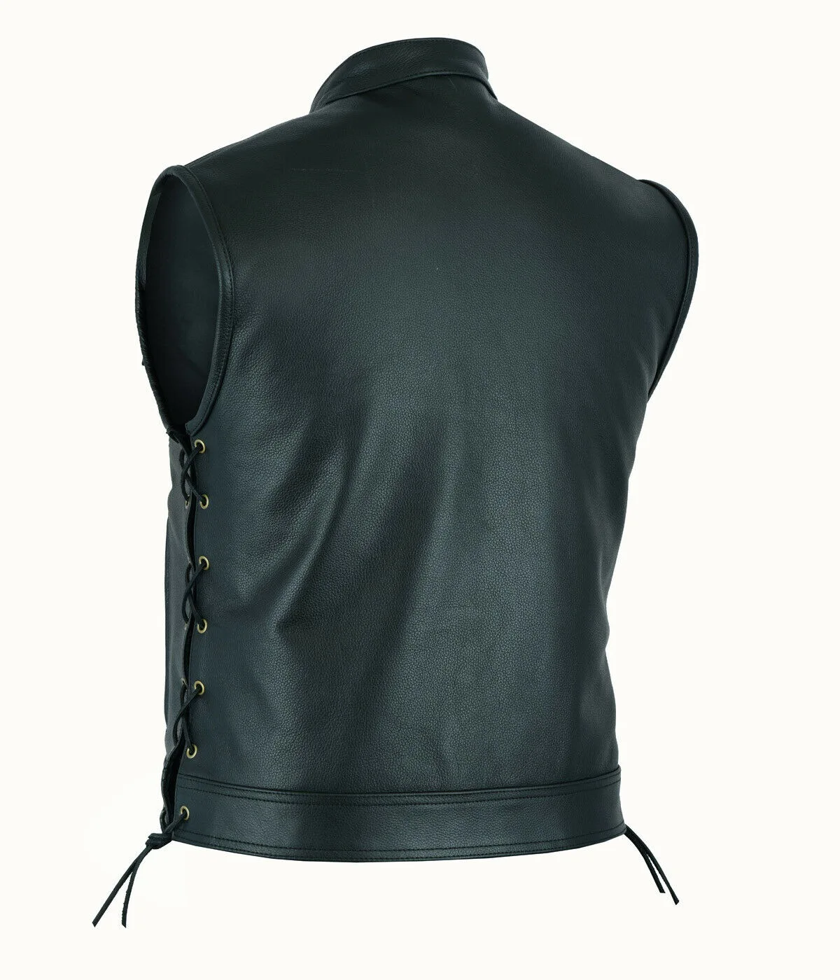 Gilet in pelle punk moda cappo - Leather Work Vest recensione e prezzo