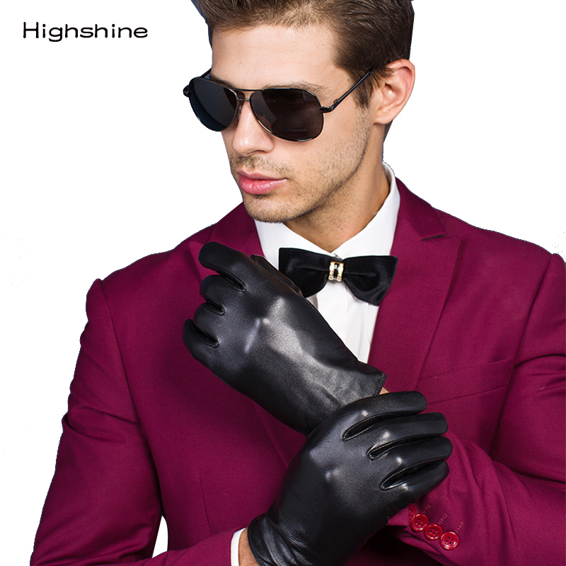 Men's Real Genuine sheepskin L - Leather Work Winter Gloves recensione e prezzo