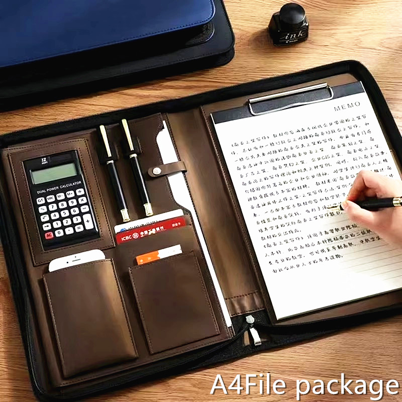 Portafolio in pelle PU Custodi - Leather Work Folder recensione e prezzo